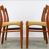 Dining Room Set by Ejner Larsen - Aksel Bender for Naestveld Mobelfabrik - Glyngore Stolefabrik Denmark 1950s