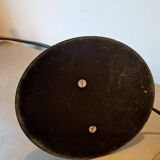 Articulated lamp in black metal. 80s