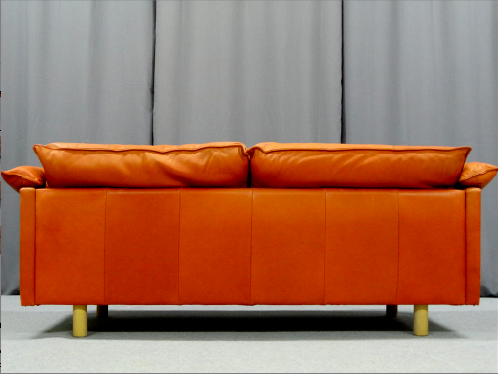 1970 leather sofa