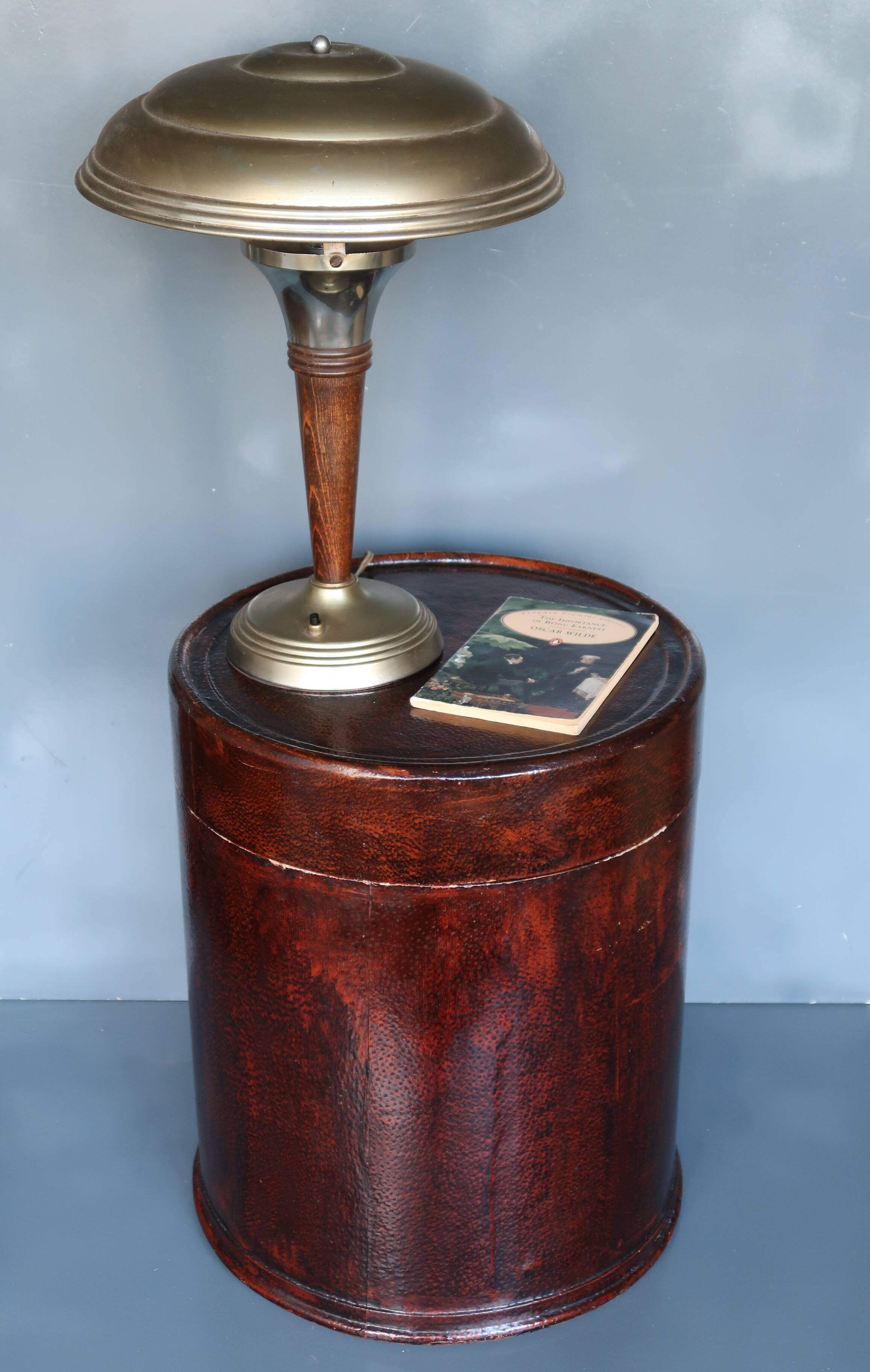 1970s curved wooden side table