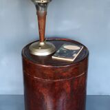 1970s curved wooden side table