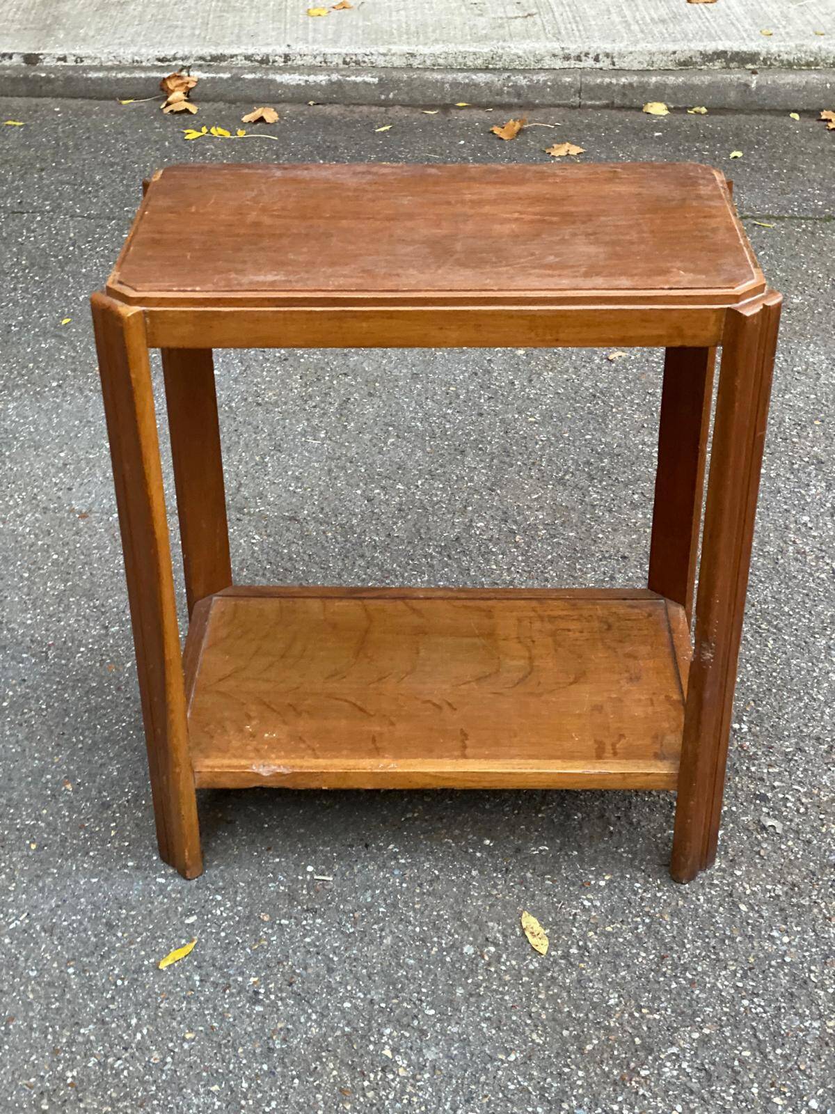Étagère art déco 1960 en bois