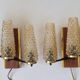Pair of Midcentury Wall Lamps Sego Armatur, Sweden, 1960s
