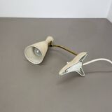 Original Modernist beige Metal Table Light by Cosack, Germany, 1960s