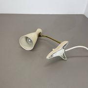 Original Modernist beige Metal Table Light by Cosack, Germany, 1960s