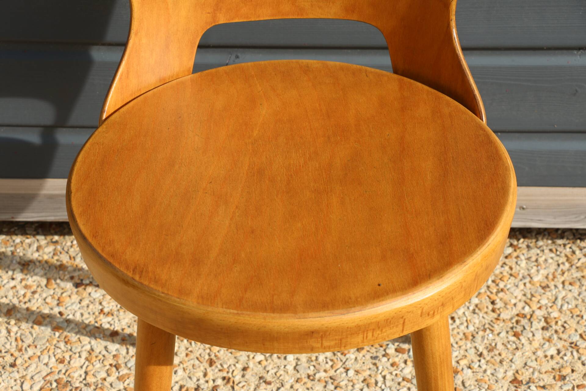 5 chaises baumann « dove »
