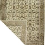 One-of-a-kind turkish handwoven vintage rug - rustic vintage charm 272x 166 cm