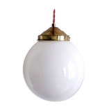 1950s opaline portable lamp