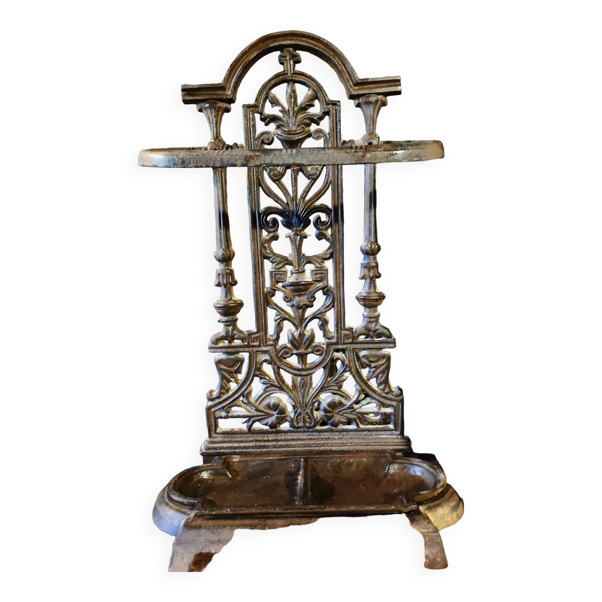 Cast iron umbrella stand