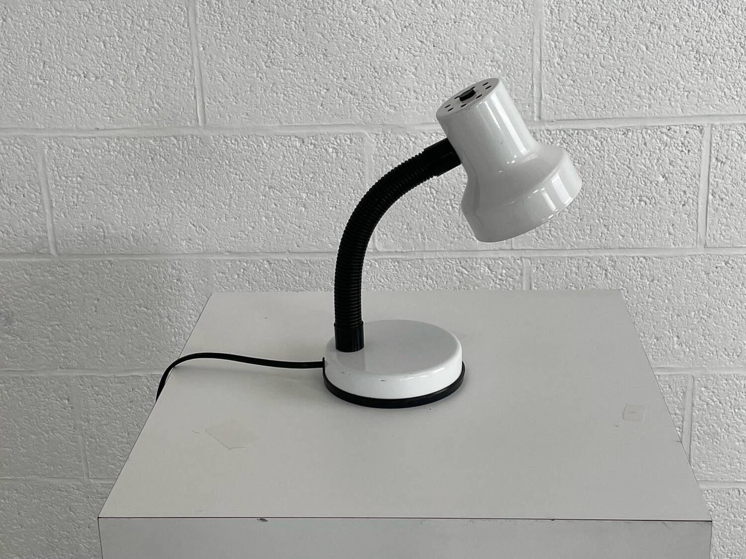 Industrial desk lamp
