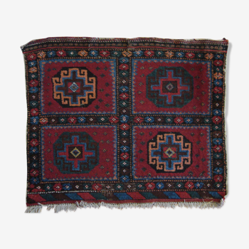 Carpet 67 x 52 cm in handmade wool Iran