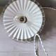 Suspension in pleated opaline 1950