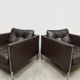 Vintage Dutch design 442 lounge chairs Pierre Paulin Artifort 1962