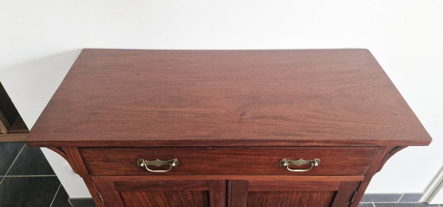 Antique mahogany sideboard signed Maple & Co, 19th century