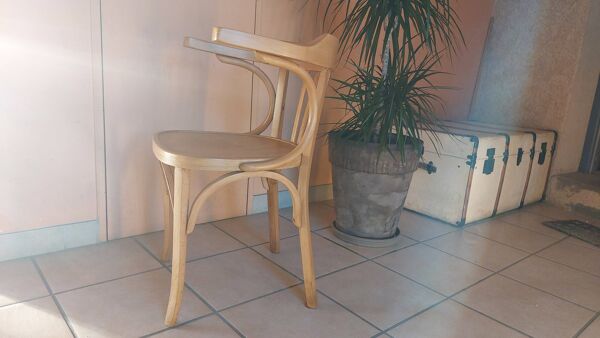 Fauteuil bistrot ou de bureau Baumann en bois