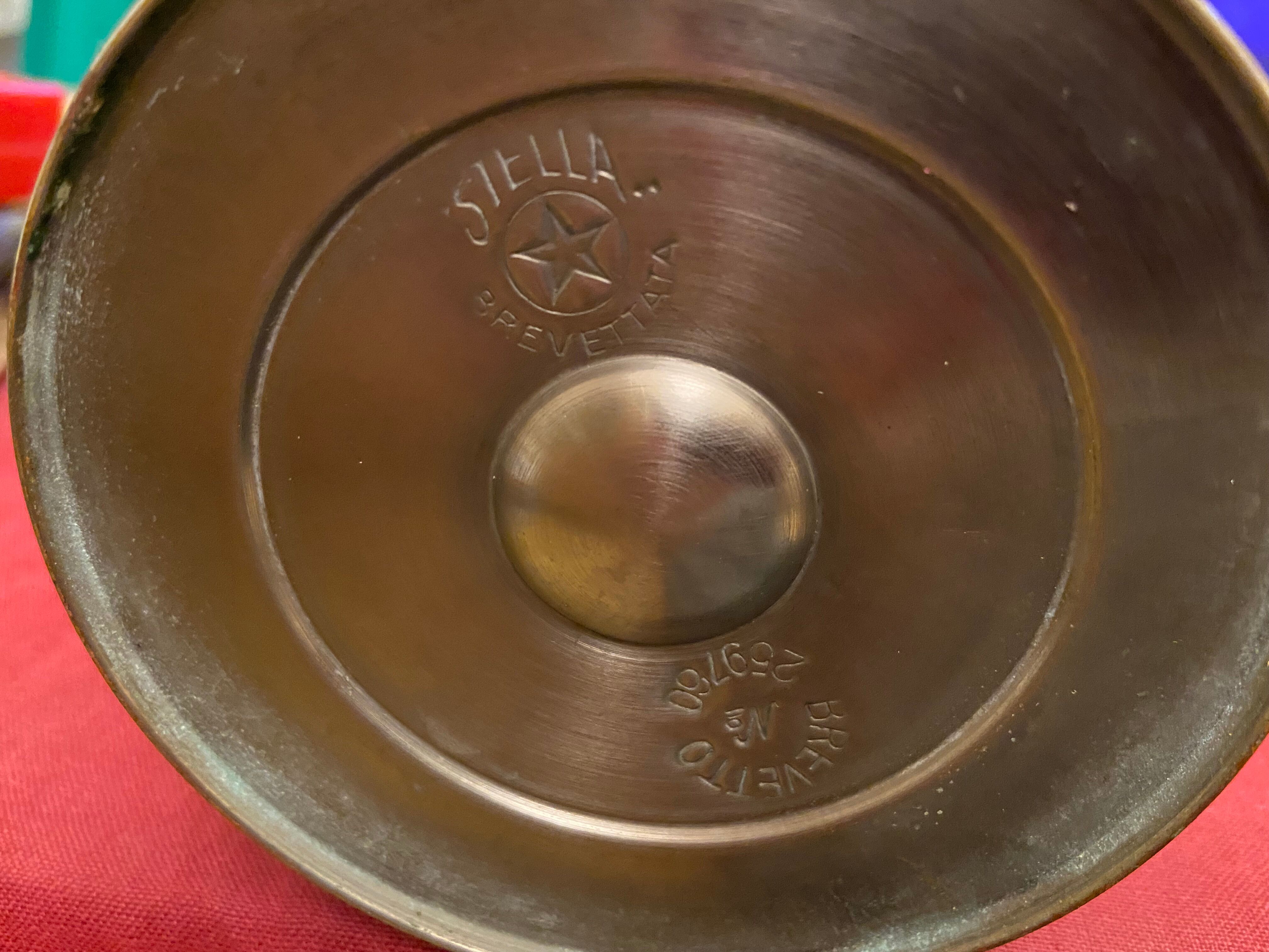 Antique pressure coffee maker 3 taps