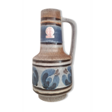 Vase en grés vintage années 70 made in GRD