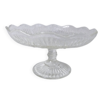 Antique Belle Époque pressed glass bowl