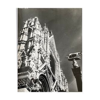 Photographie ancienne noir et blanc argentique début XXe