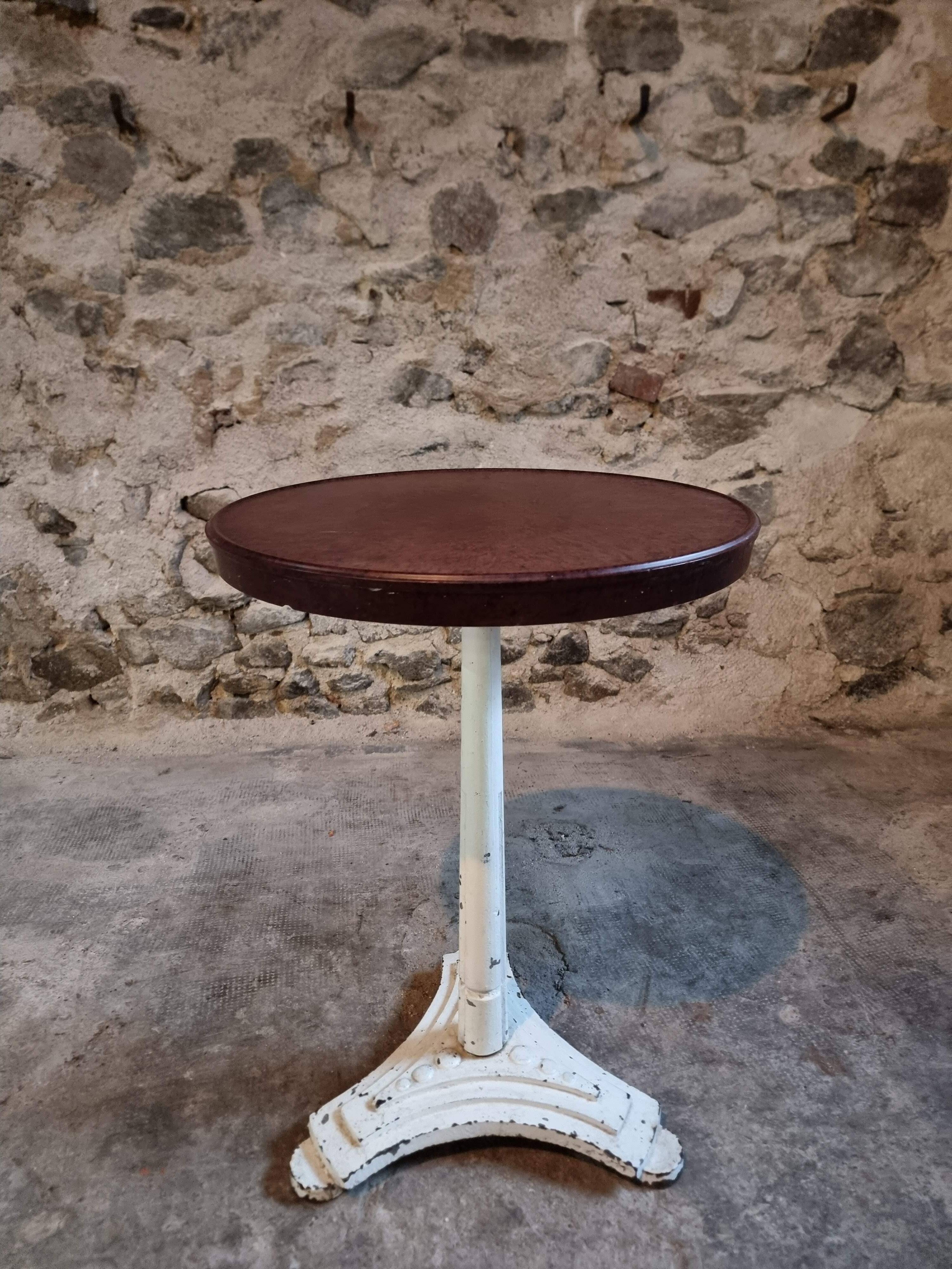 Art Deco Bistro Table – France, 1930s