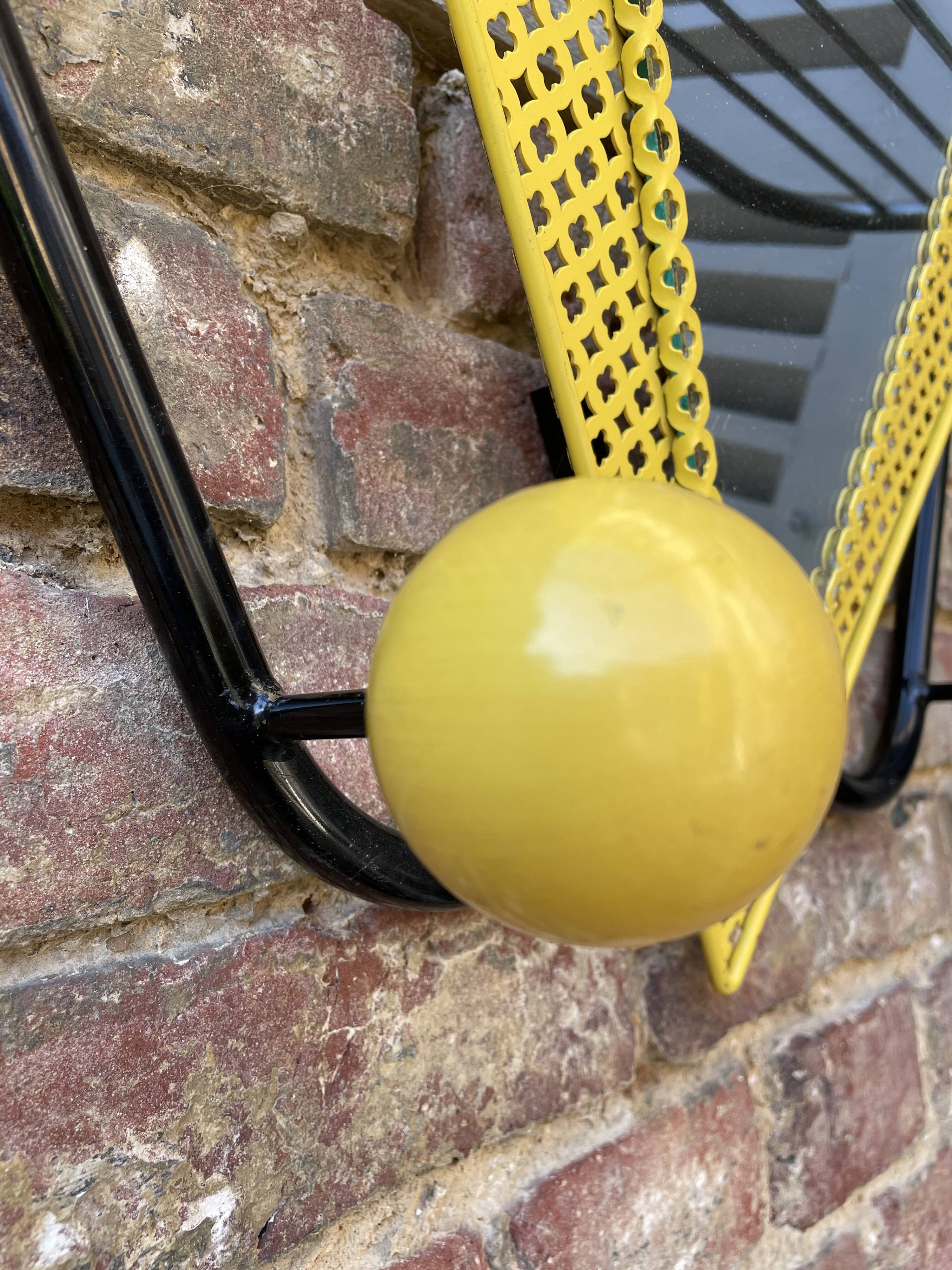 Wall coat rack circa 1960