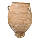 19th century three-handled terracotta jar