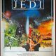 Original movie poster canvas "Return of the Jedi" Star Wars 120x160cm 1983