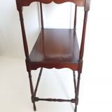 Double shelf console English furniture
