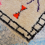 Tribal berber carpet 244 x 147 cm