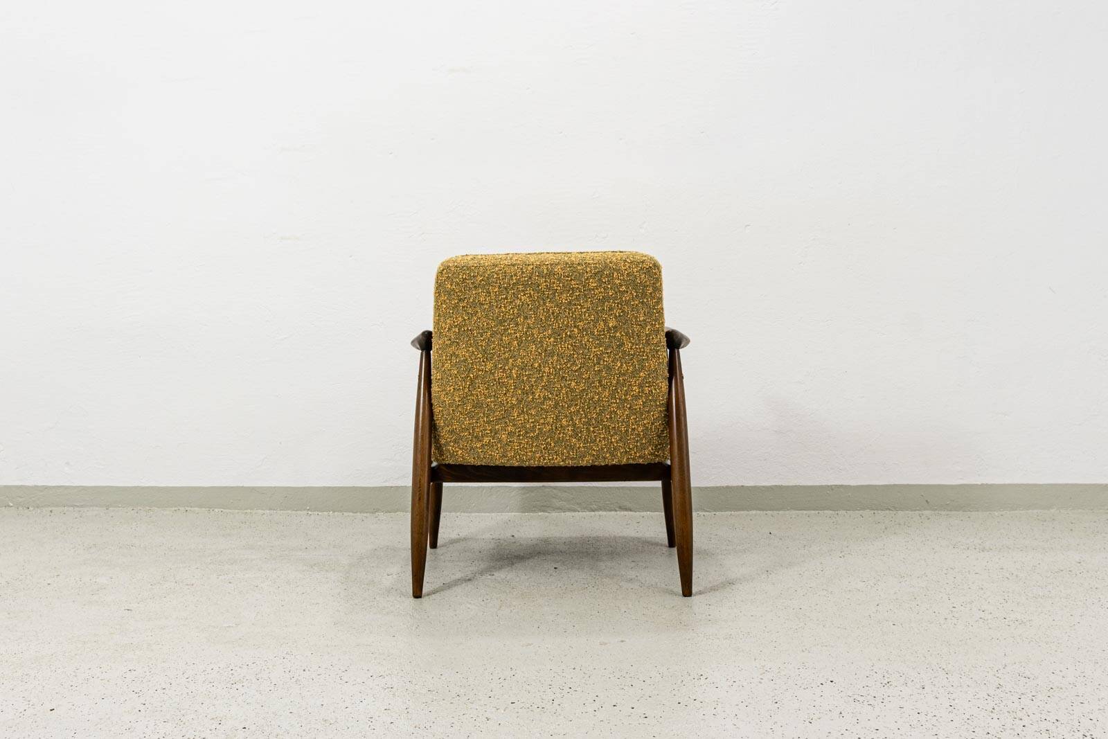 Mid-century Armchair GFM87 in Kvadrat By Juliusz Kędziorek, 1960s