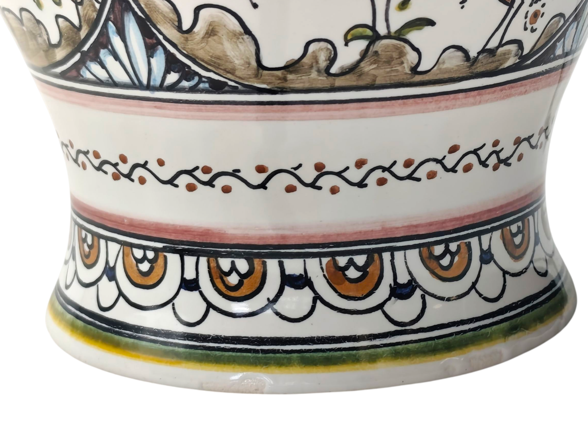 21st Century Filer Portuguese Hand-Painted Vase – Vibrant Folk Art