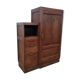 Asymmetrical vintage wardrobe 50s