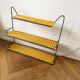 70s shelf in scoubidou and metal