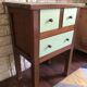 Modernised apothecary workbench cabinet