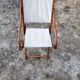 Chaise de plage ancienne
