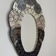 Vintage French mosaic mirror