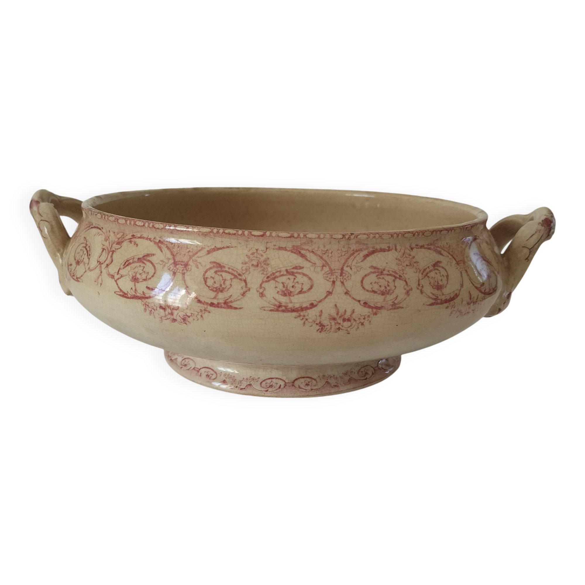 Vegetable dish Dubarry - Creil and Monterau 1880-1900