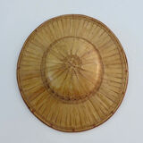 Hat, colonial helmet in bamboo 60s 70s