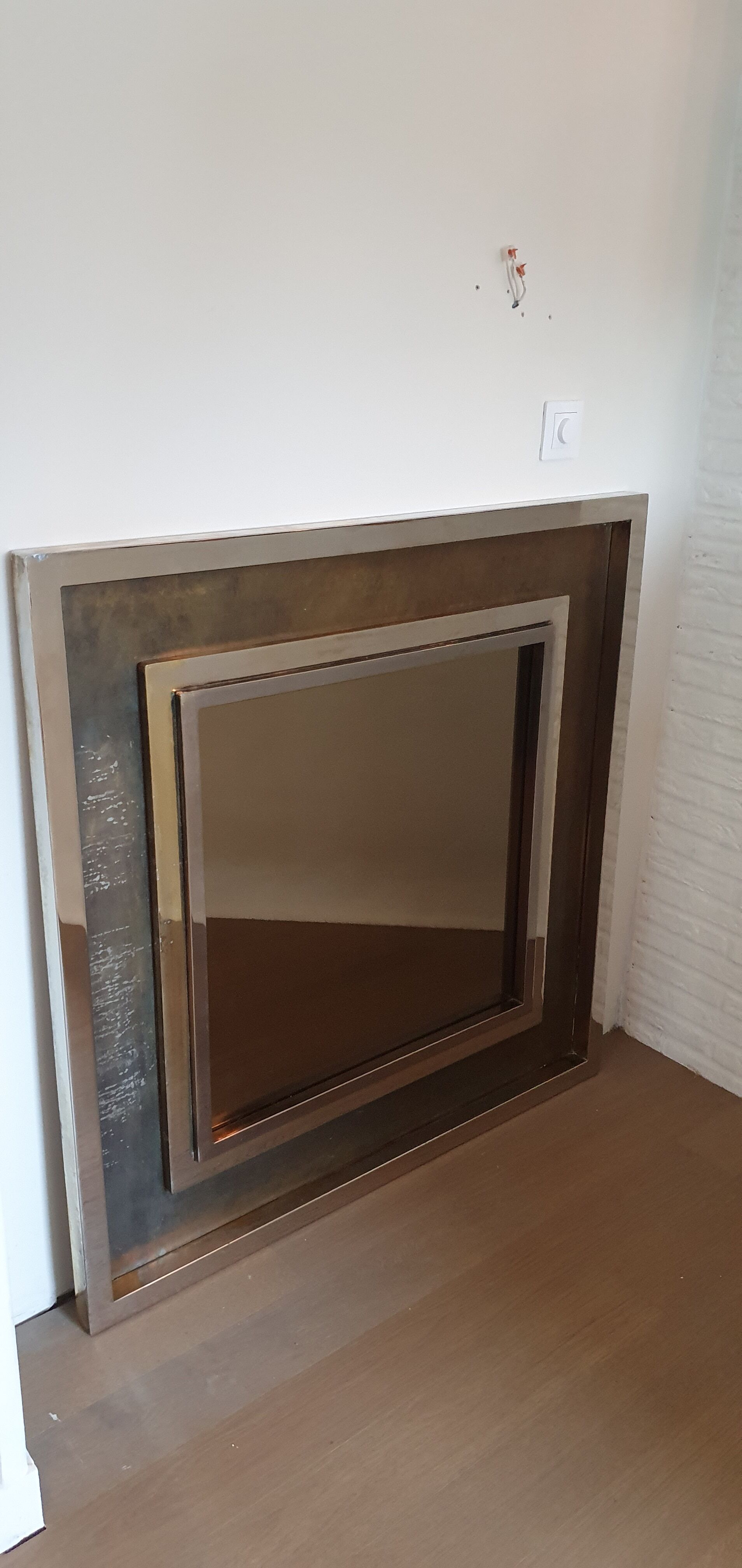 Belgo chrome mirror  70s