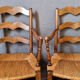 Paire de fauteuil de style provencale