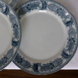 4 vintage dinner plates from CM&C, Massena model 220604
