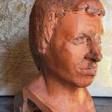 Young man's head original artist modeling
