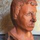 Young man's head original artist modeling