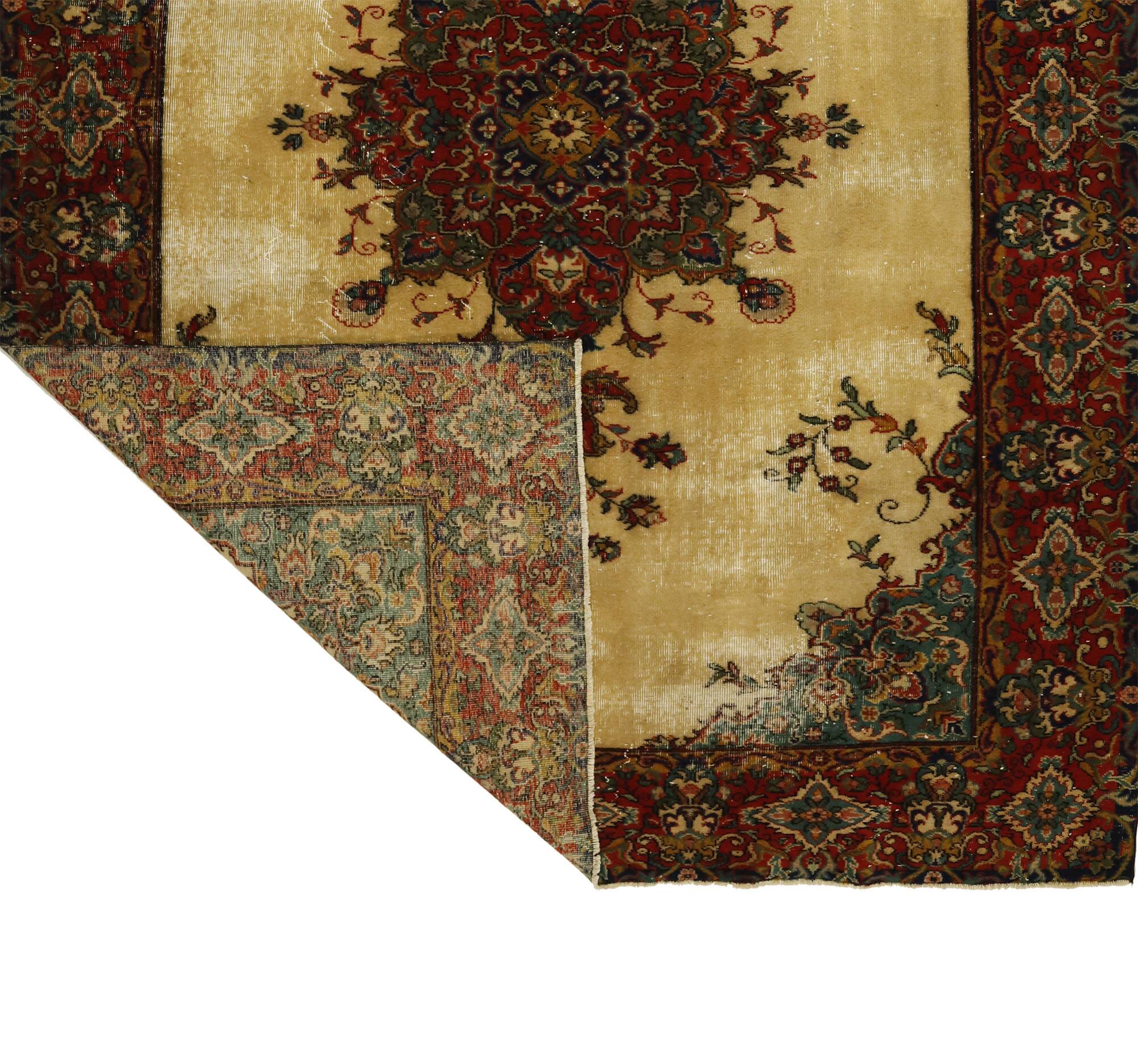 Modern Unique Rug, Turkish Oriental Handmade Boho Kilim Rug,for Kitchen,Bedroom 222 x 310 cm