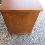 Vintage chest of drawers with compass feet
