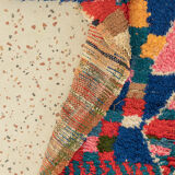 Boujad vintage, tapis berbère, 105 x 255