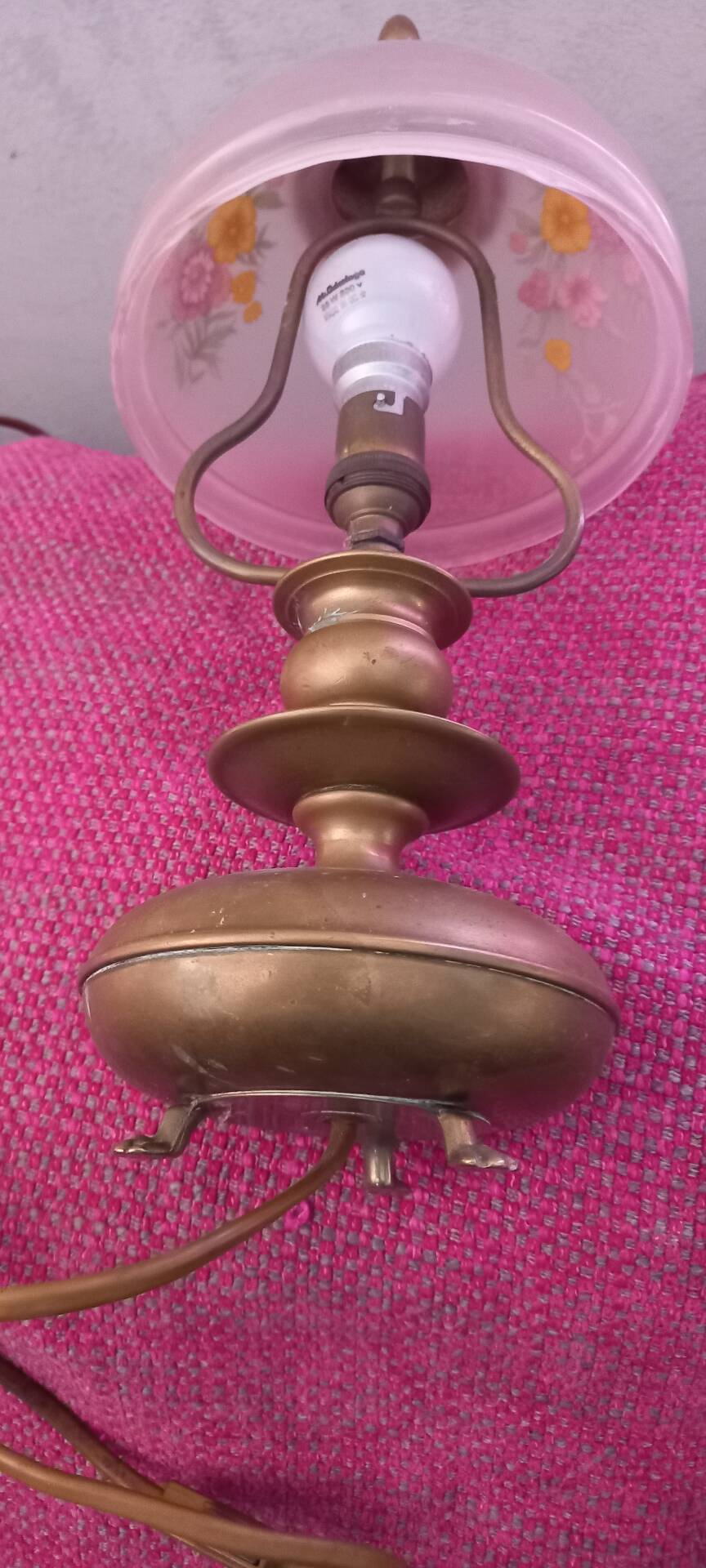 Lampe de chevet laiton