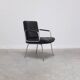 Executive leather armchair by Egon Eiermann for Wilde + Spieth, 1960s