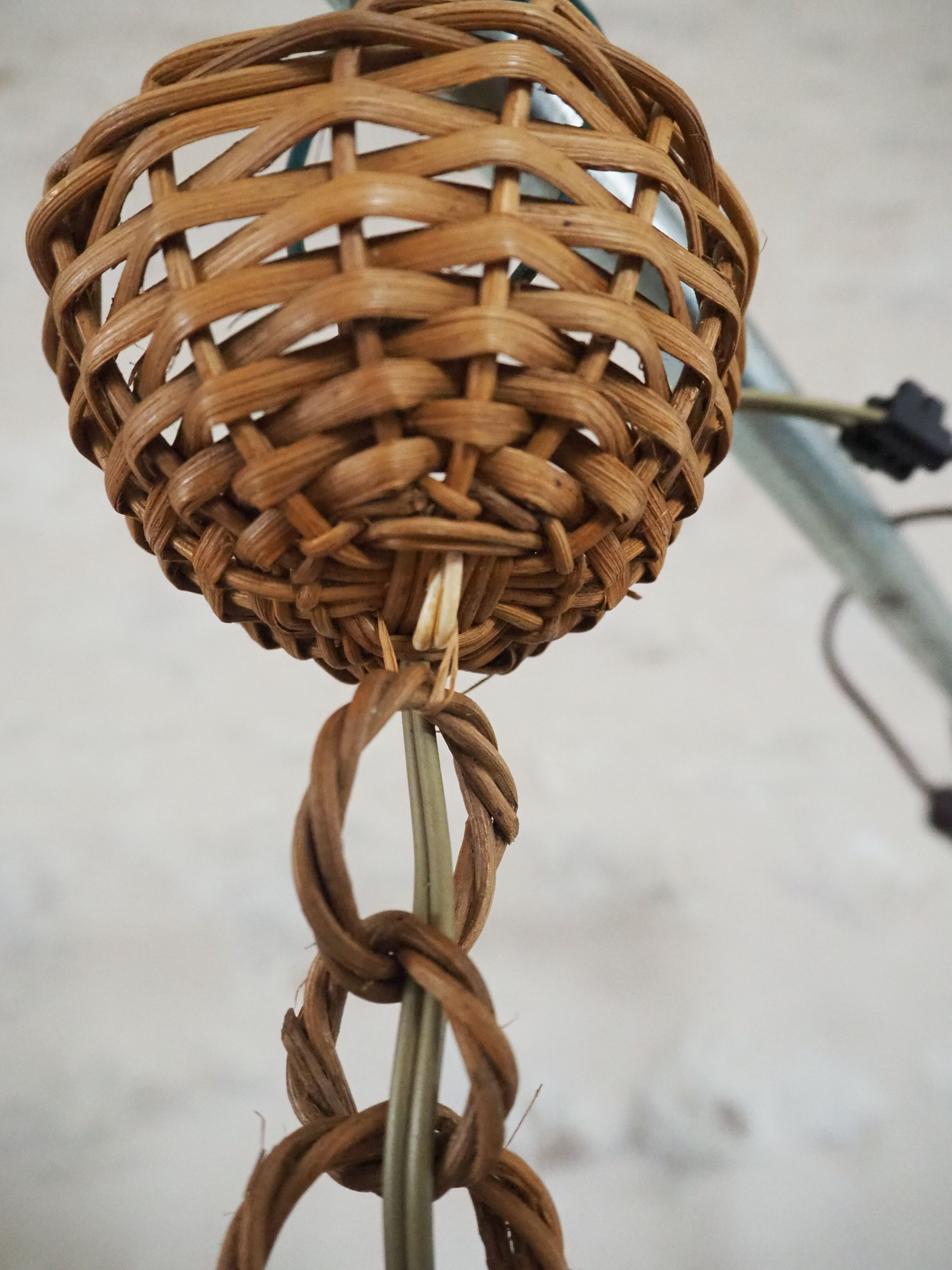 Rattan suspension of the 1960s