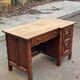 Spanish desk from the 19th century in solid wood 120x65cm